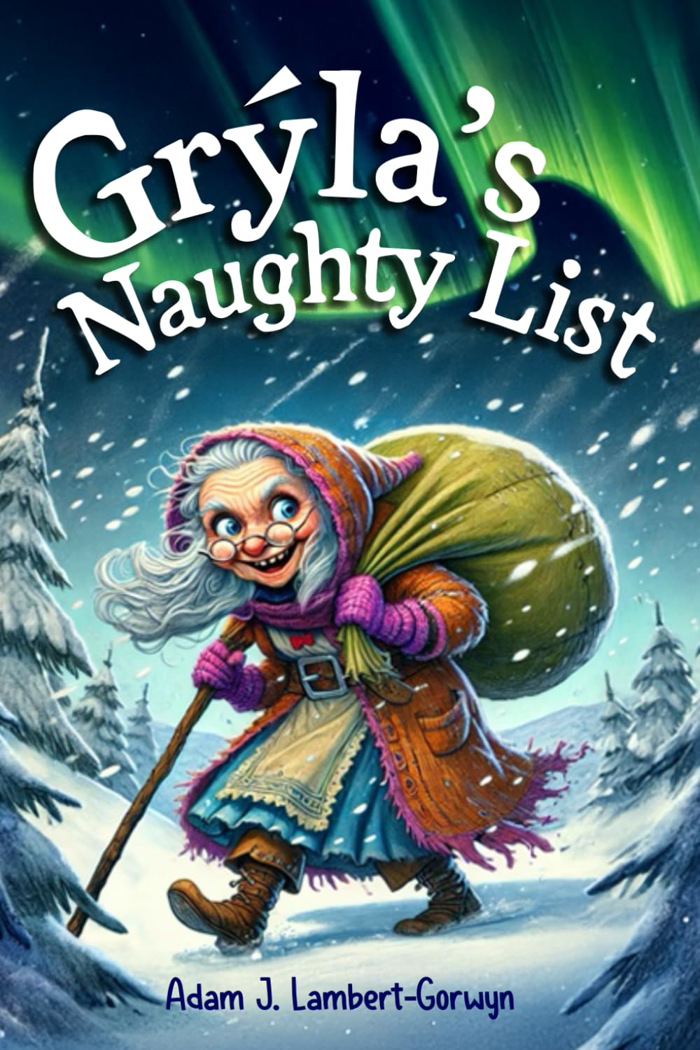 Cover of Grýla's Naughty List by Adam J. Lambert-Gorwyn
